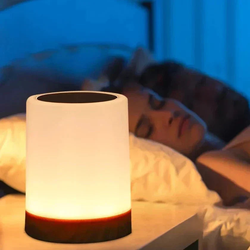 LumiHalina – Lampadaire Élégant avec Commande Tactile et Éclairage Personnalisable