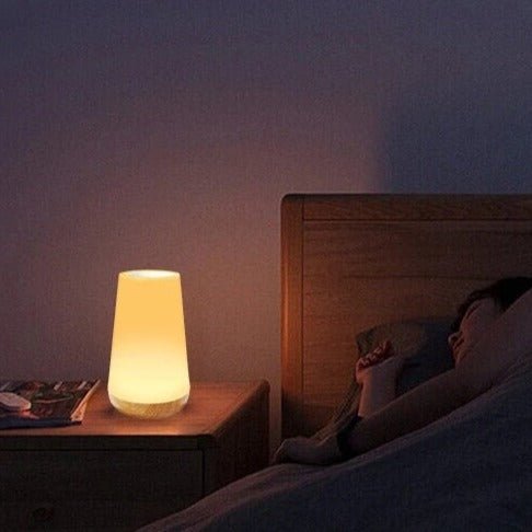 LumiHalina – Lampadaire Élégant avec Commande Tactile et Éclairage Personnalisable