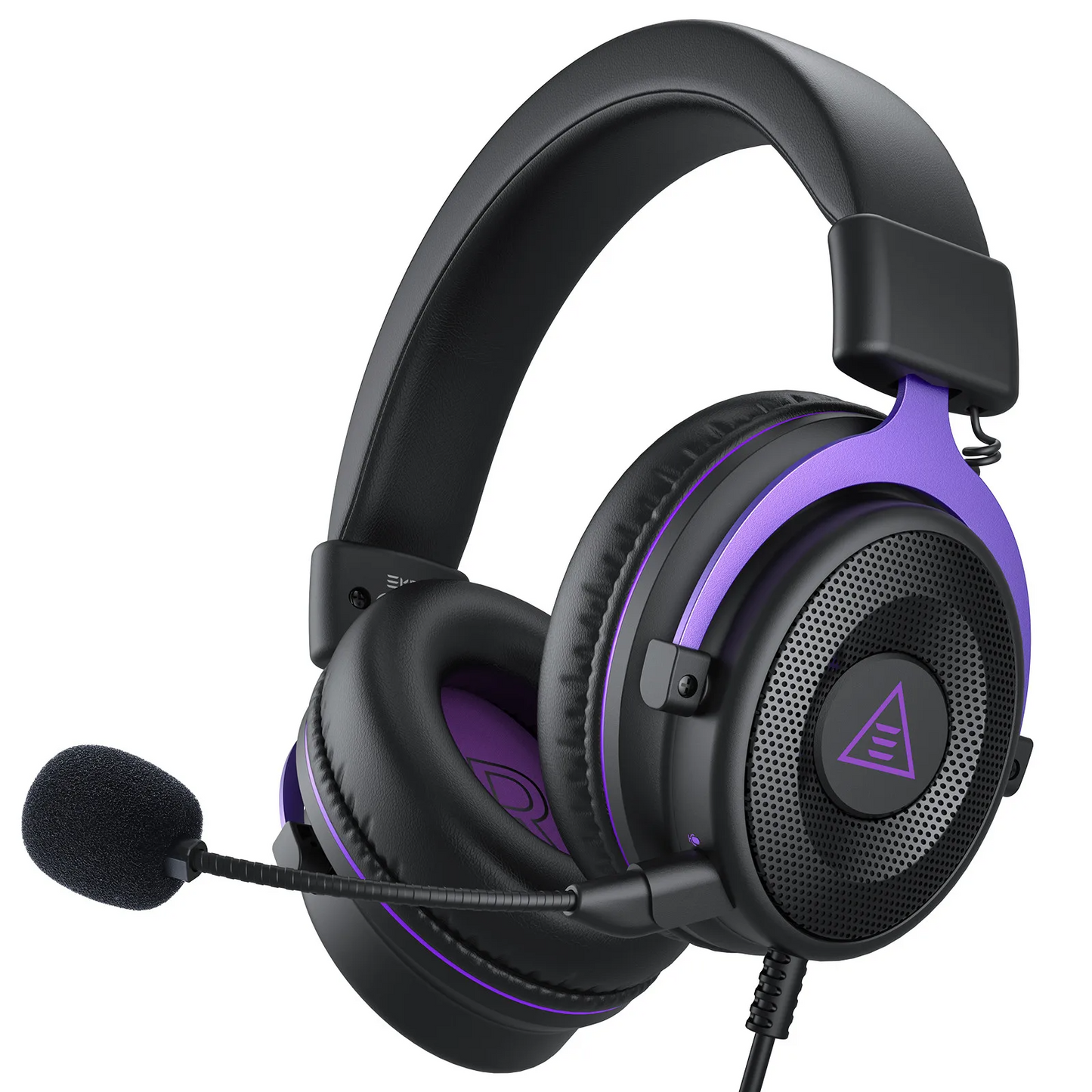 EKSA E900 Casque de jeu filaire avec microphone - TWS Réduction de bruit HiFi Stéréo Casque dynamique