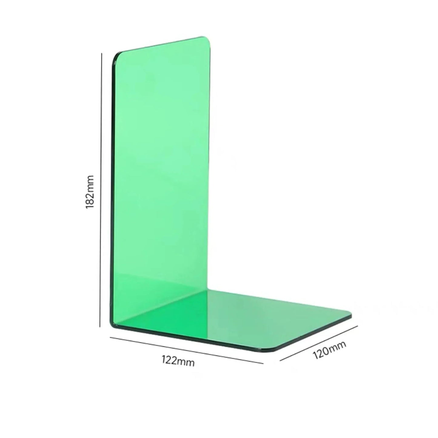 Support livres robustes en acrylique.