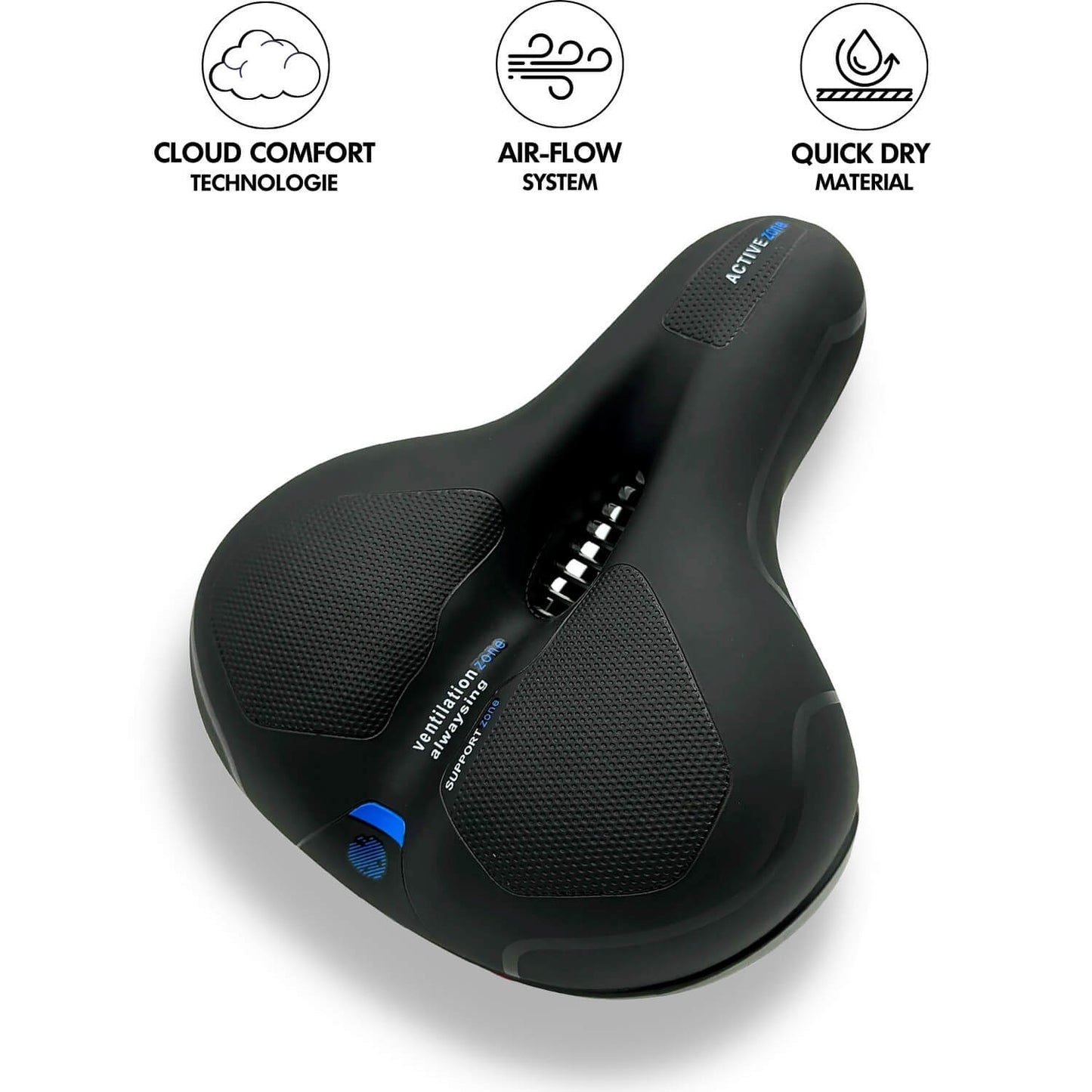 FietsComfort Pro - Selle de vélo ergonomique pour une expérience de conduite sans douleur