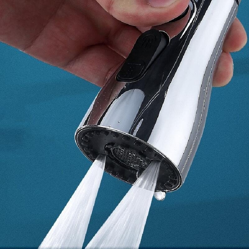 Tête de pulvérisation de robinet Aquaflow - rotatif à 360° et économiseur d'eau pour un arrosage efficace