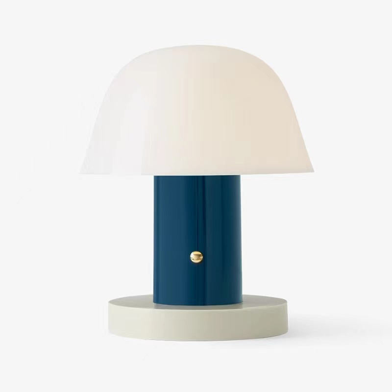 Floroux - Lampe de table style champignon pour une ambiance confortable inspirée de la nature