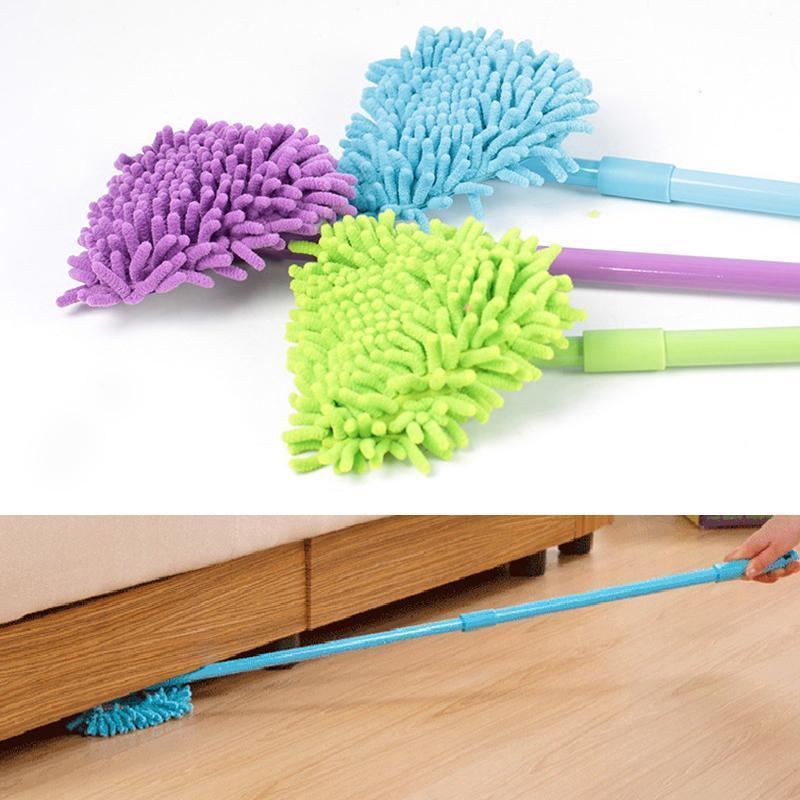 Mop de nettoyage triangulaire ajustable rotatif