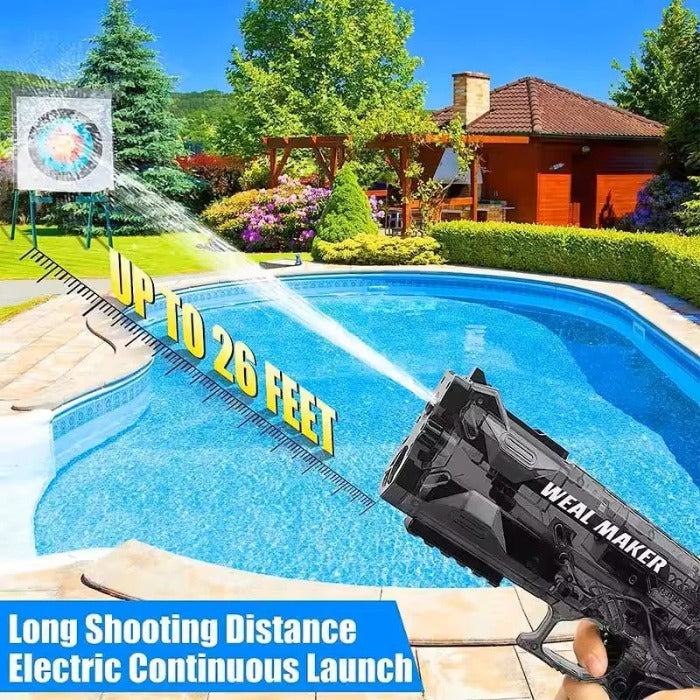 Blaster de bataille d'eau - Pistolet à eau longue portée pour enfants, jouet ultime pour s'amuser en été
