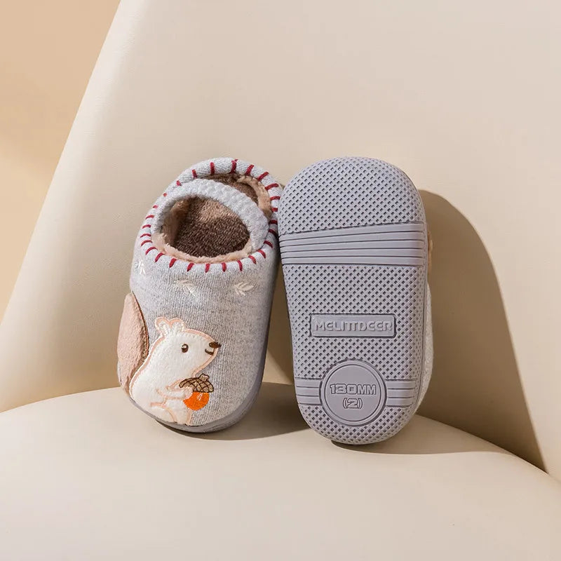 Mini Fashion Chaussons Intérieurs - Chaussons Antidérapants Mignons pour Enfants