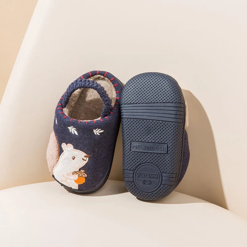 Mini Fashion Chaussons Intérieurs - Chaussons Antidérapants Mignons pour Enfants