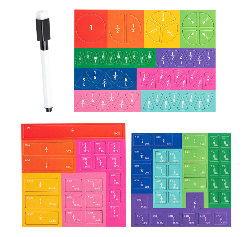 FractionFun Kit – Mathématiques Ludiques pour Enfants