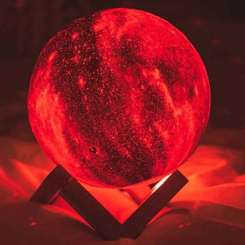 Floroux Dreamer - Magnifique lampe lunaire LED pour des nuits magiques