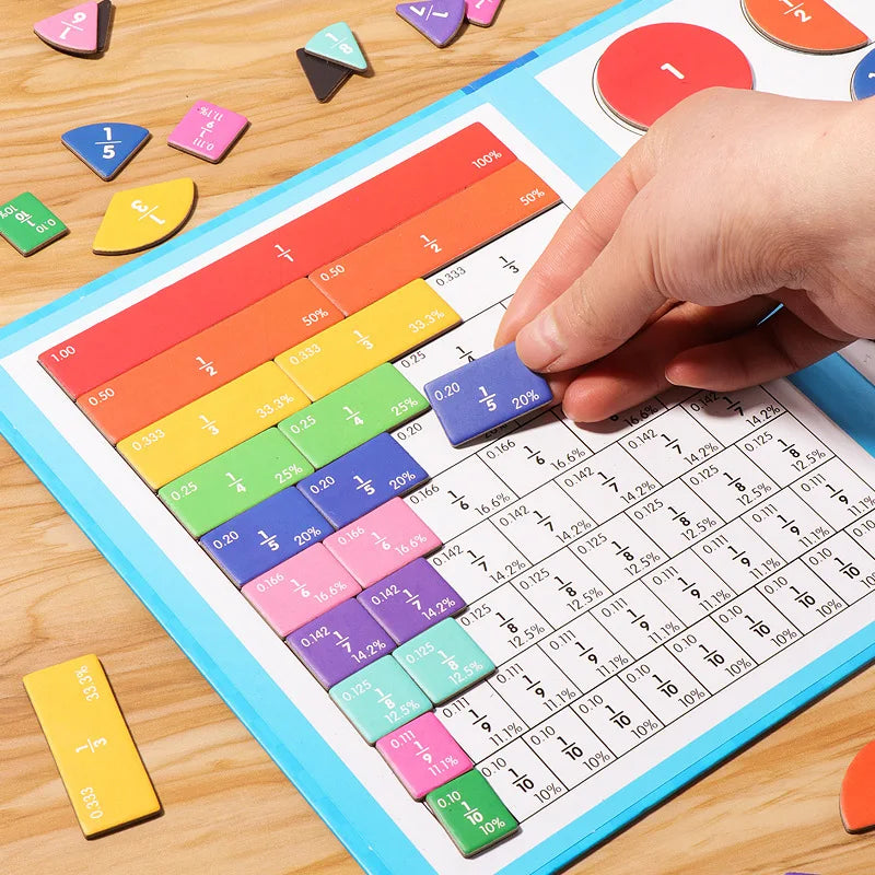 FractionFun Kit – Mathématiques Ludiques pour Enfants