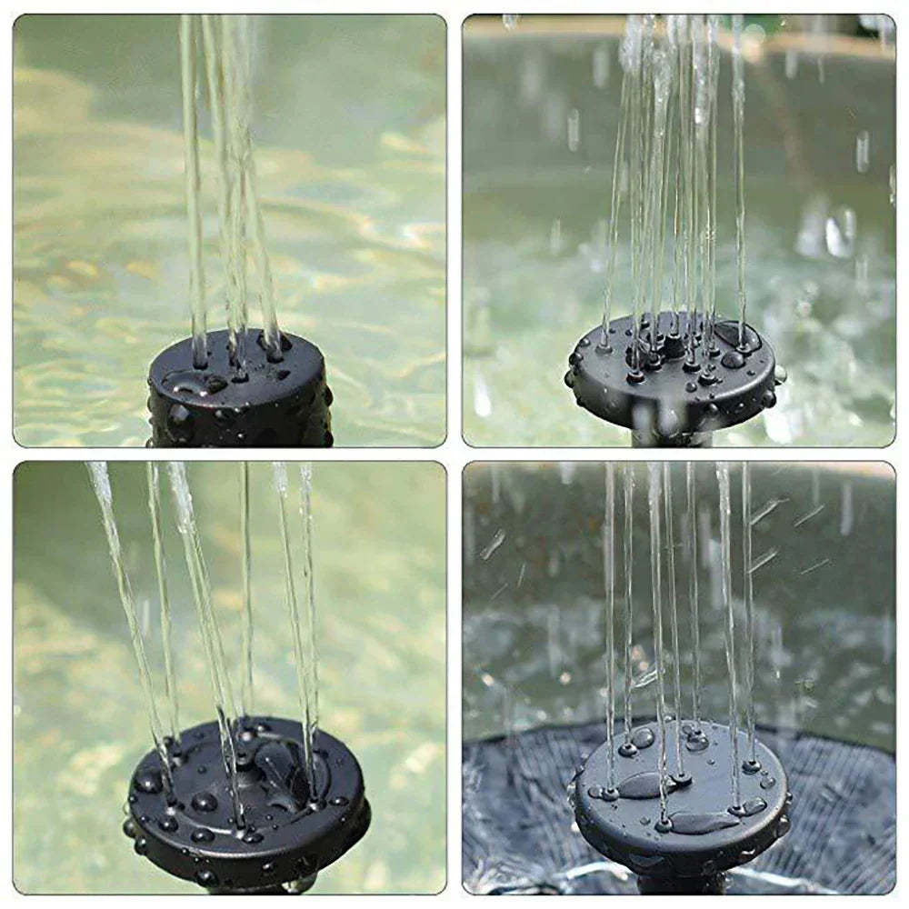 TranquilFlow – Fontaine de Jardin Apaisante avec Lumière du Soleil