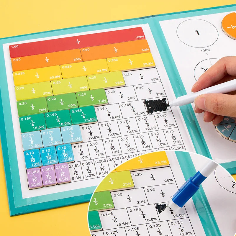 FractionFun Kit – Mathématiques Ludiques pour Enfants