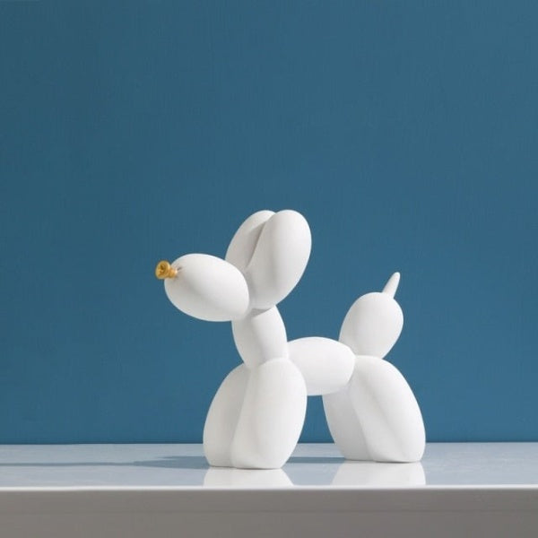 Figurines décoratives chien ballon