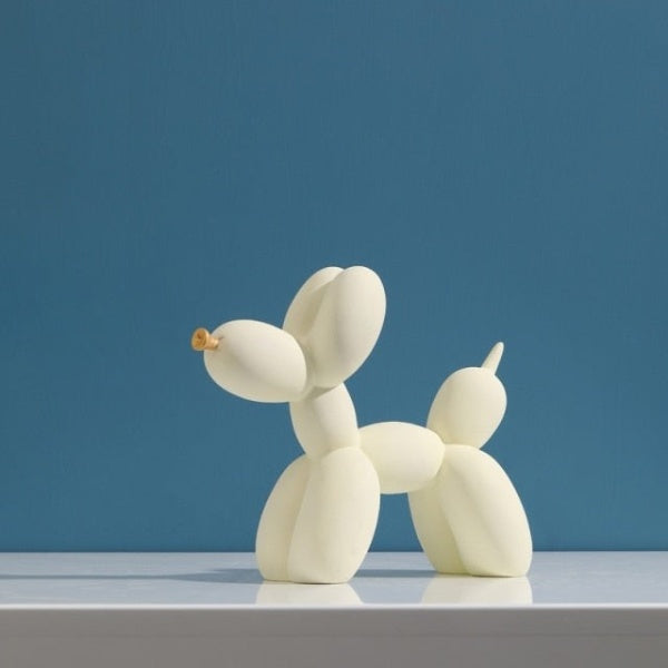 Figurines décoratives chien ballon
