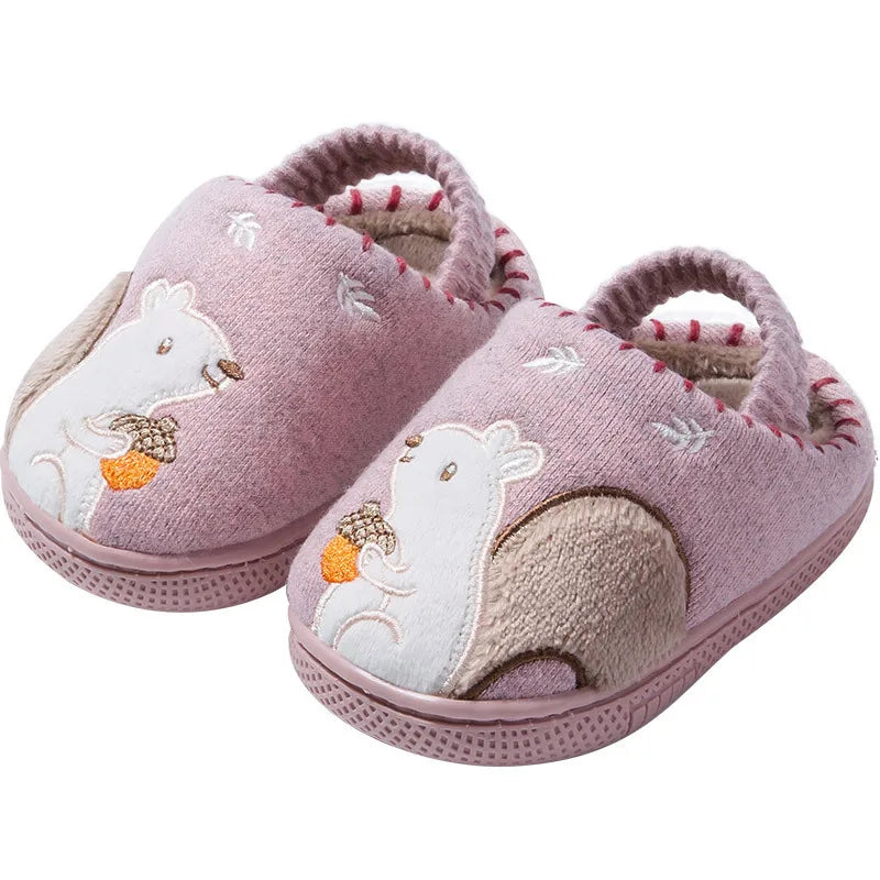 Mini Fashion Chaussons Intérieurs - Chaussons Antidérapants Mignons pour Enfants