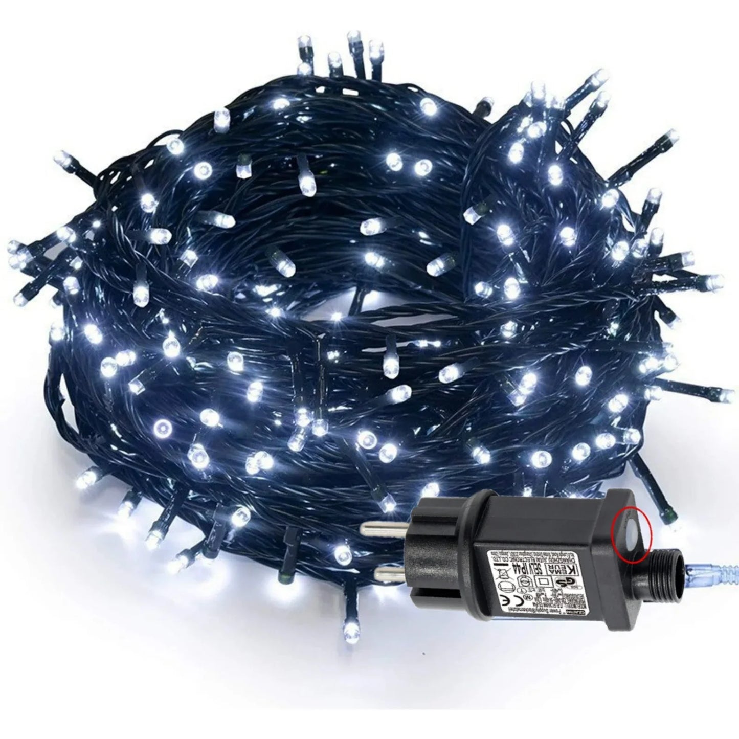 Kerst Delight - Éclairage de rideau LED magique pour l'extérieur