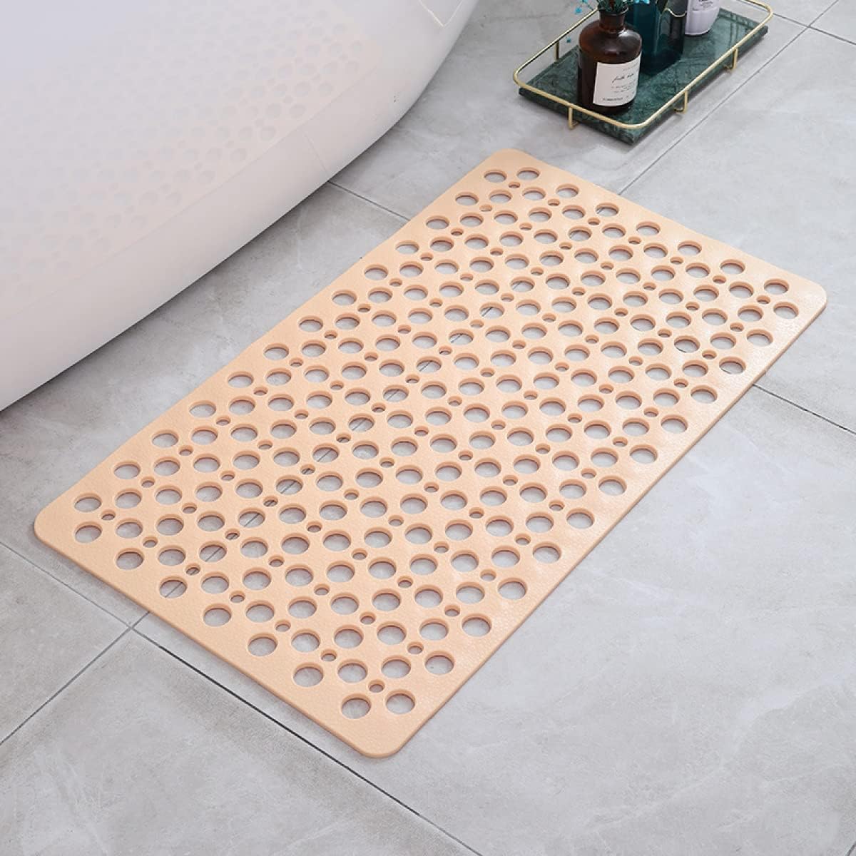 Floroux - Tapis de douche antidérapant et antibactérien