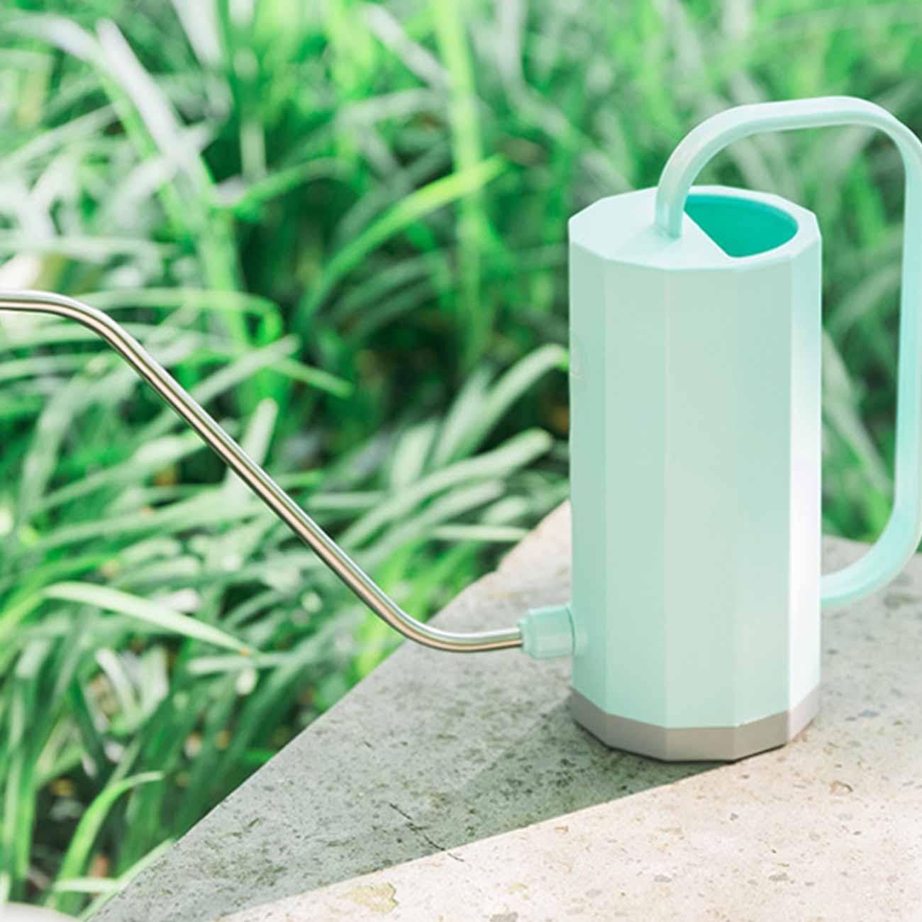 Floroux Watering Can with Swan Neck | Modern Geometric Design | Perfect Plant Care