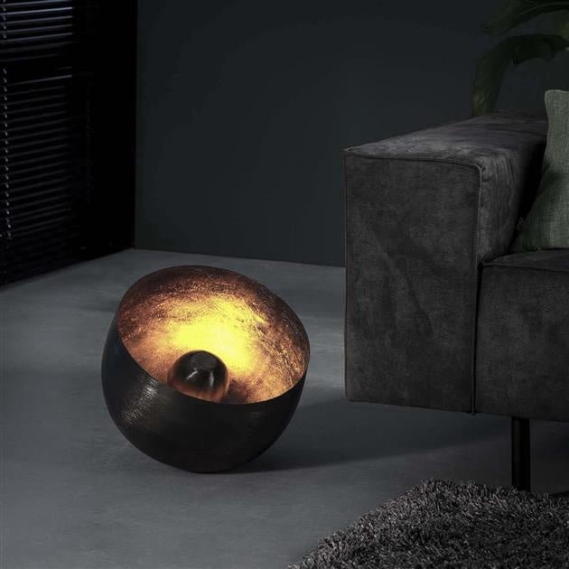 Floroux – Lampe de table en nickel moderne
