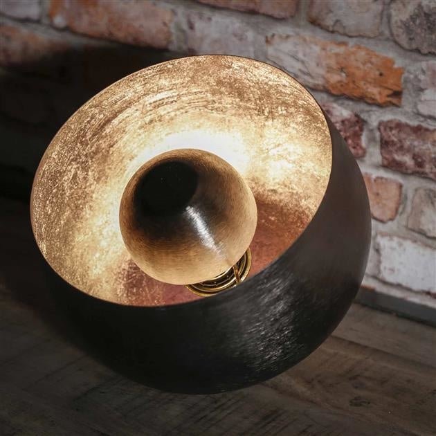 Floroux – Lampe de table en nickel moderne
