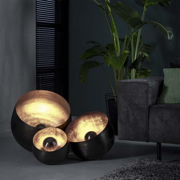 Floroux – Lampe de table en nickel moderne