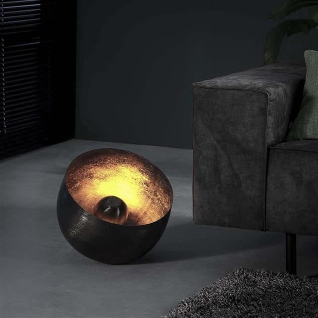 Floroux – Lampe de table en nickel moderne