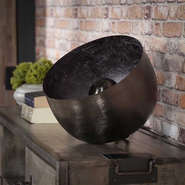 Floroux – Lampe de table en nickel moderne