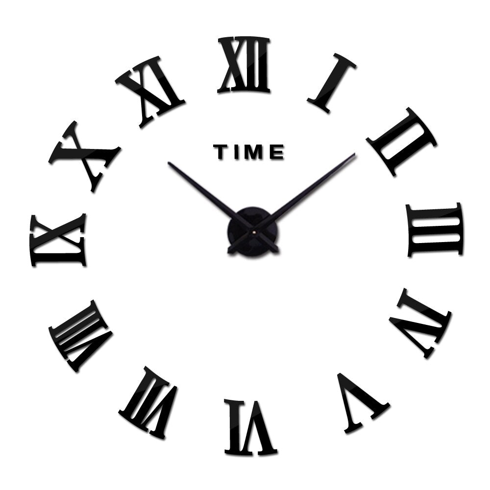 Floroux Horloge murale DIY 3D