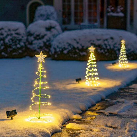 Floroux | Durable LED en forme de spirale arbre
