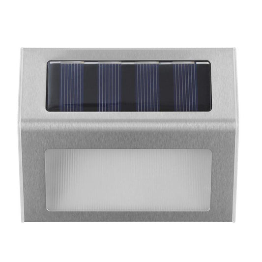 Floroux Lumières de marche LED solaires | Résistantes aux intempéries | Alimentées par solaire | Pour jardin, terrasse et allées