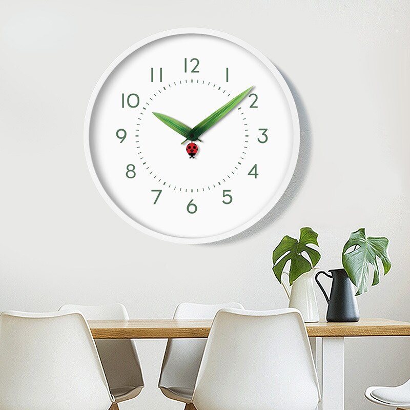 Horloge Perch KloK intemporel - Montre naturel chic avec oiseau et fleurs