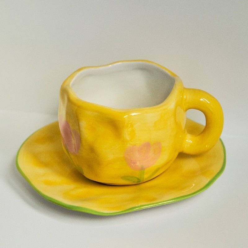 Tasse à café irrégulière de style coréen