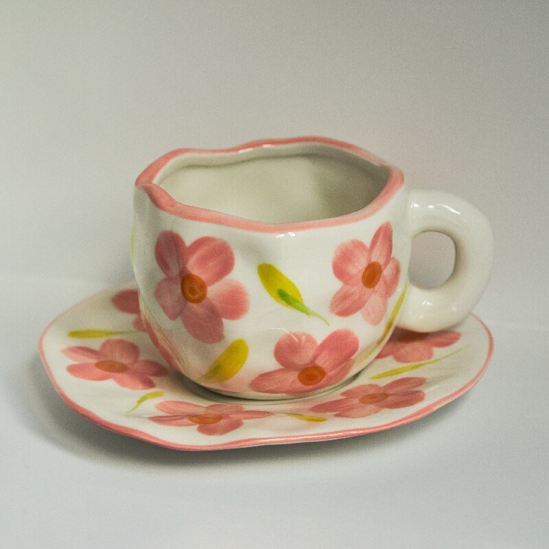 Tasse à café irrégulière de style coréen