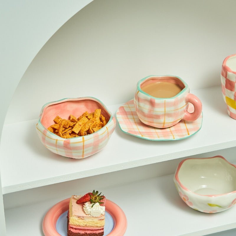 Tasse à café irrégulière de style coréen