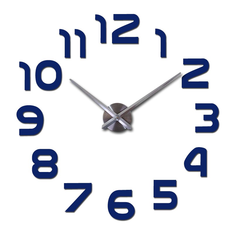 Horloge murale 3D en acrylique Floroux