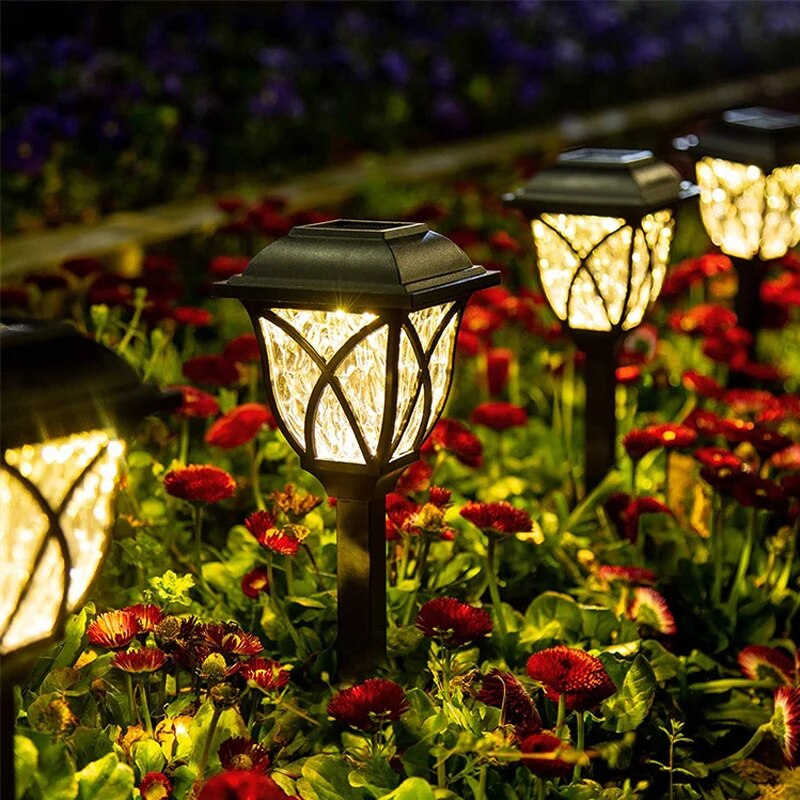 Jardin lumineux – lampes de jardin solaires LED