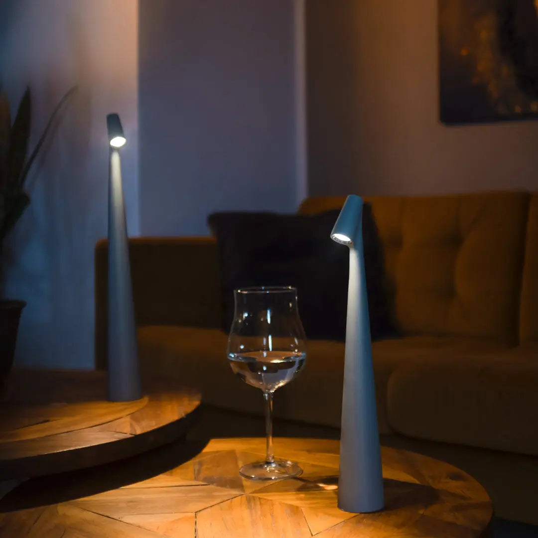 NordicLuxe - Lampe à LED Sans Fil minimalistic Design | Lampe de table