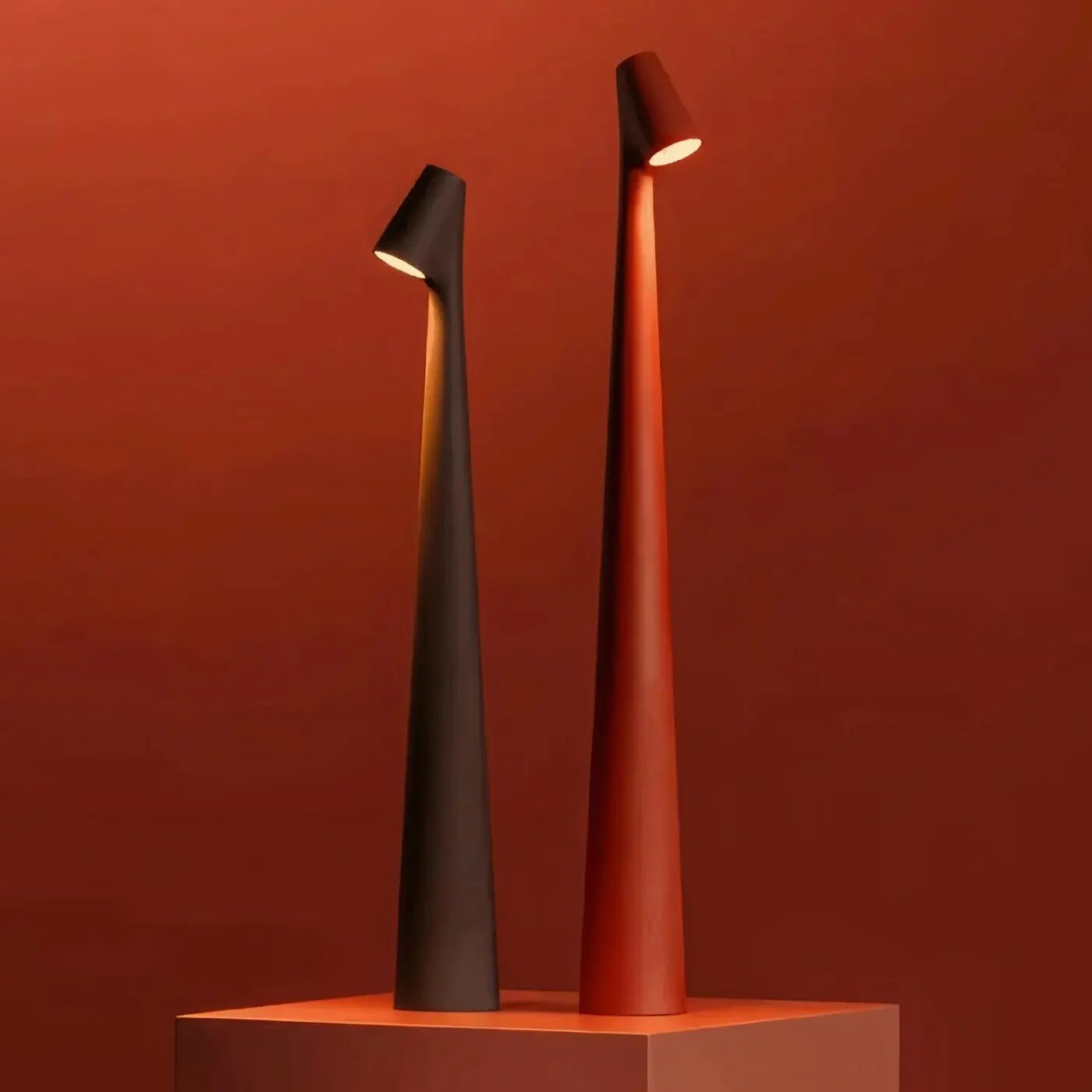 NordicLuxe - Lampe à LED Sans Fil minimalistic Design | Lampe de table