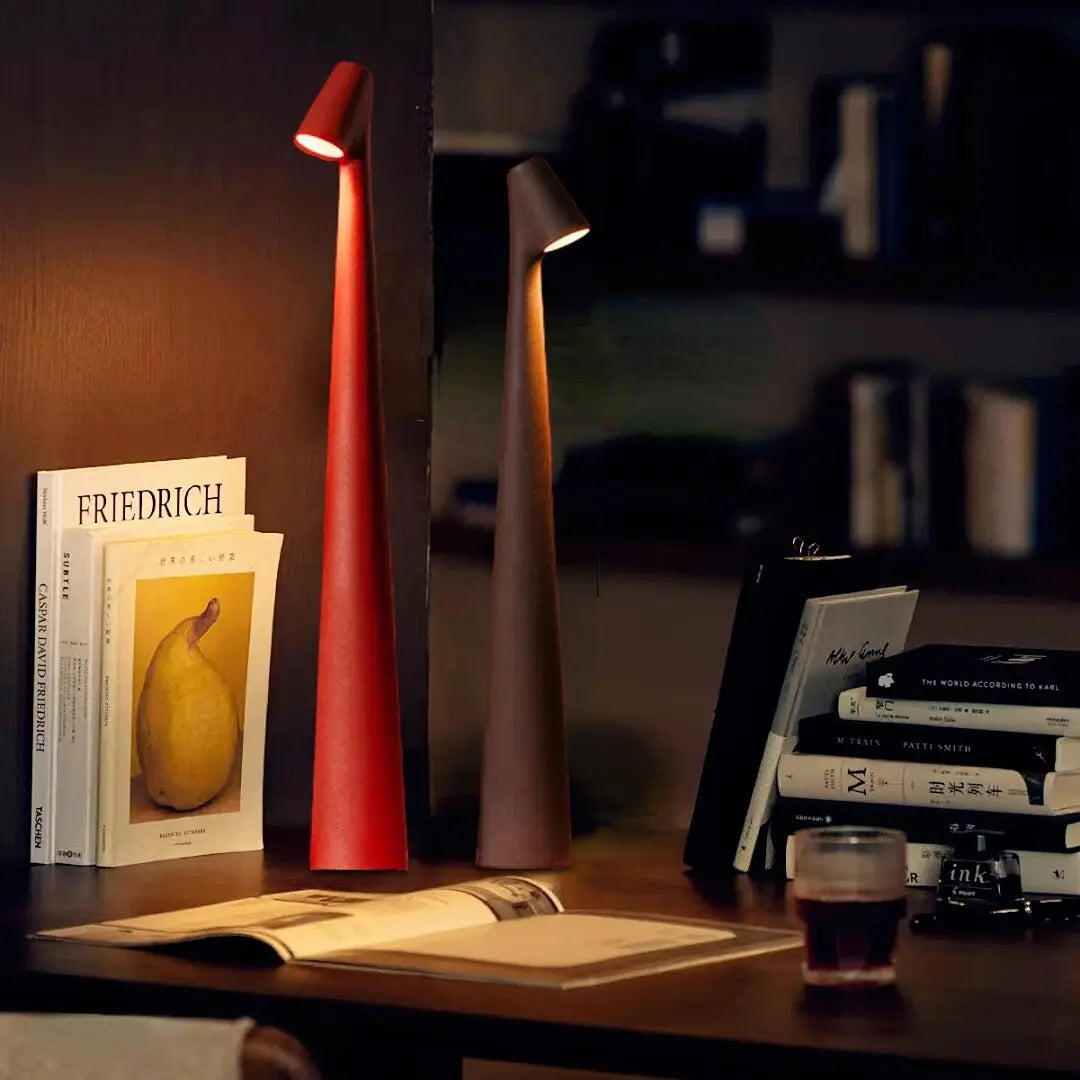 NordicLuxe - Lampe à LED Sans Fil minimalistic Design | Lampe de table