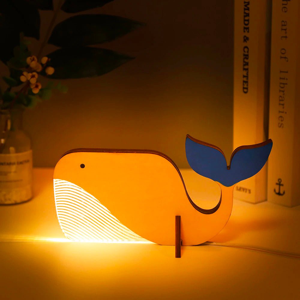 Lampe de table inspirée des animaux pour enfants