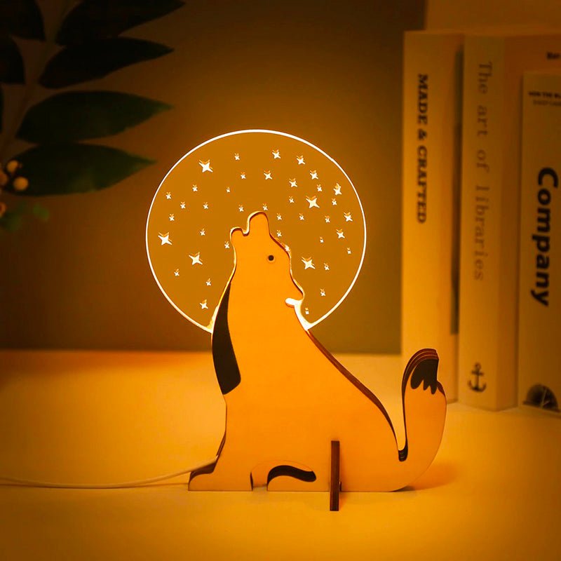 Lampe de table inspirée des animaux pour enfants