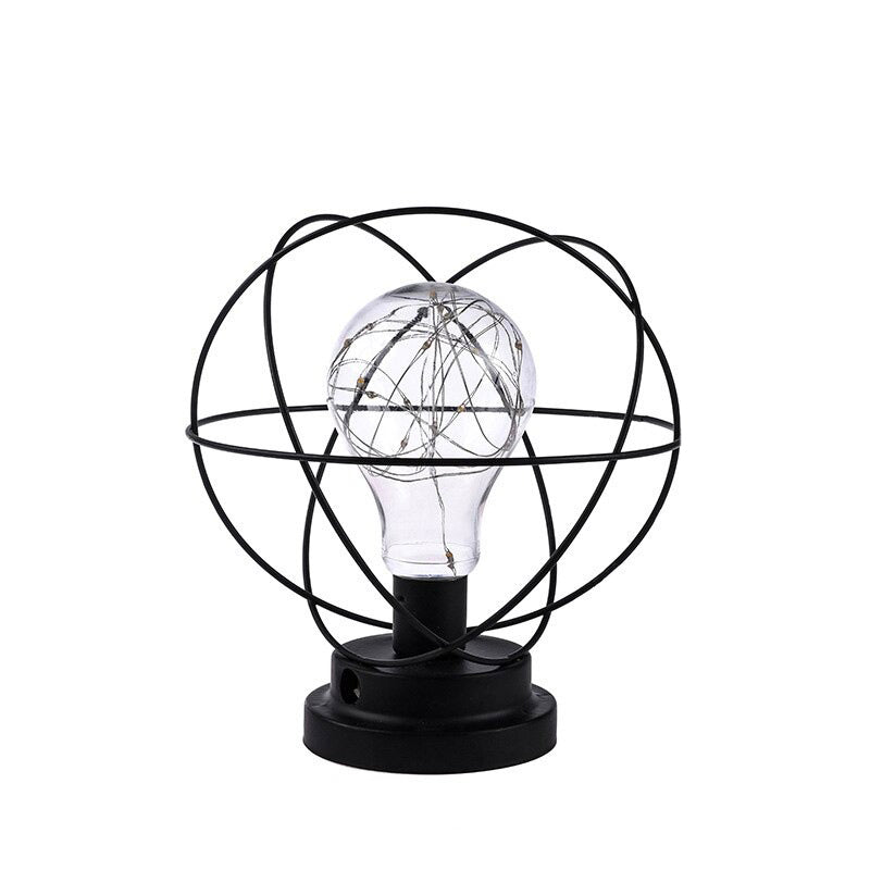 Lampe de nuit industrielle avec batteries