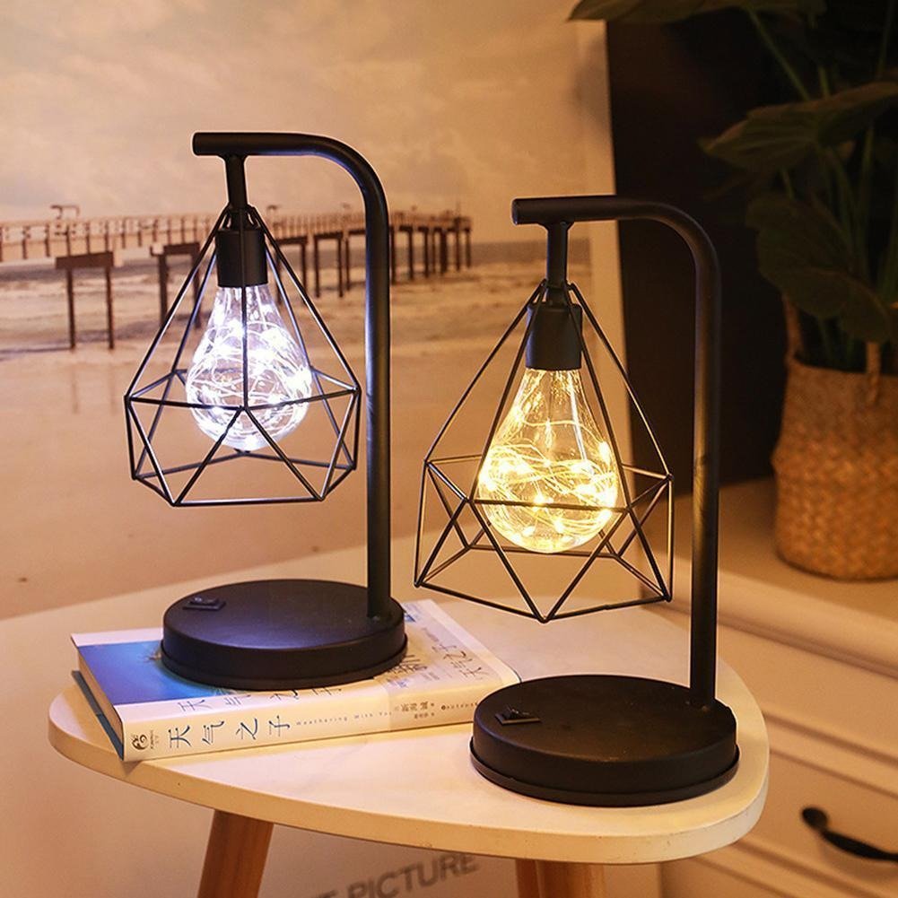 Lampe de table industrielle sans fil