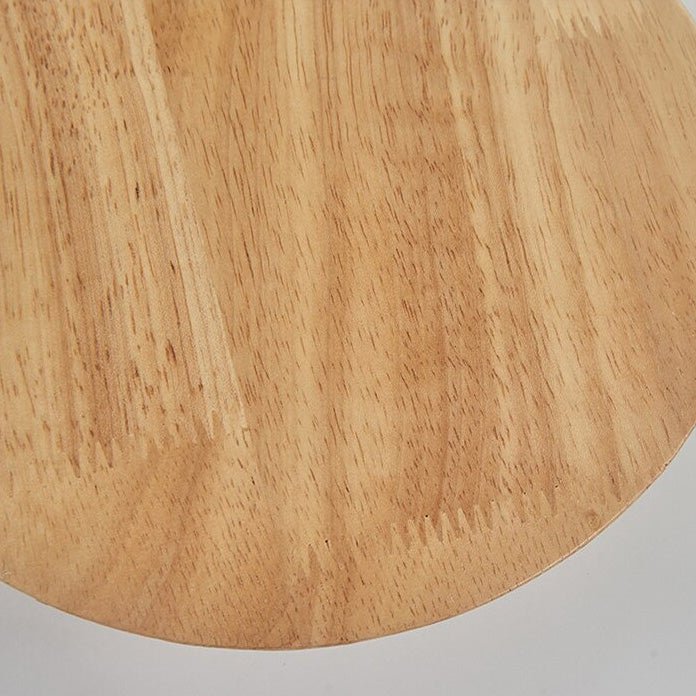 Applique de chevet en bois rond