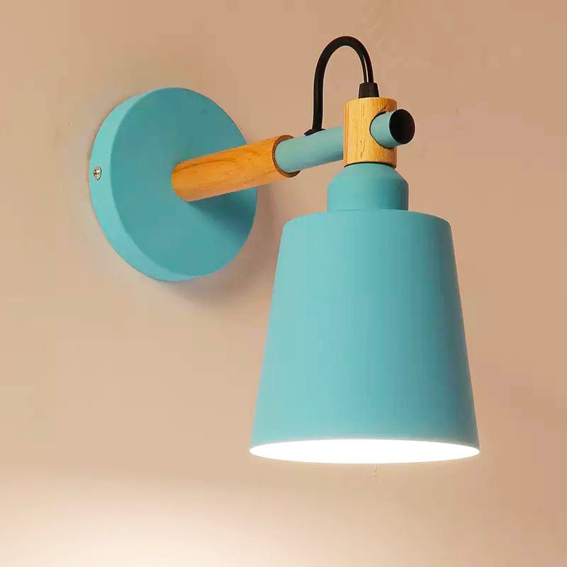 Applique de chevet scandinave en bois