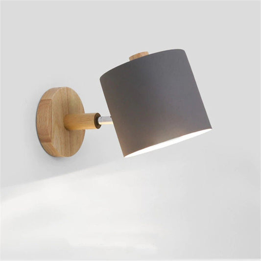 Applique de lit en bois style scandinave