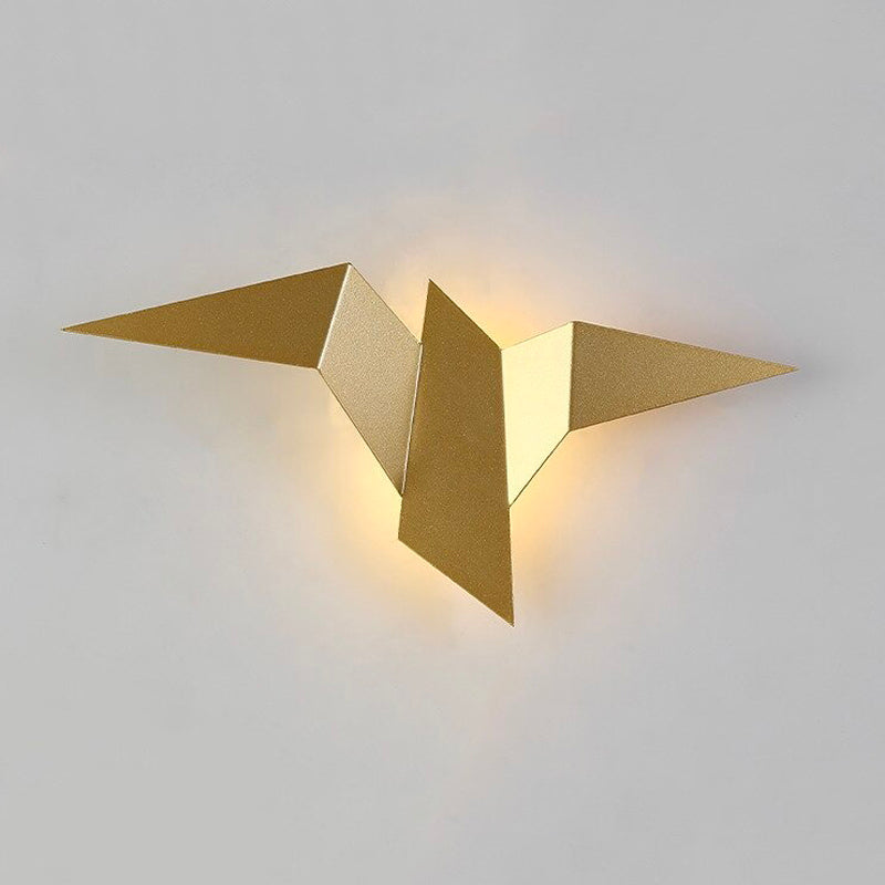 Applique de chevet Oiseaux Métal