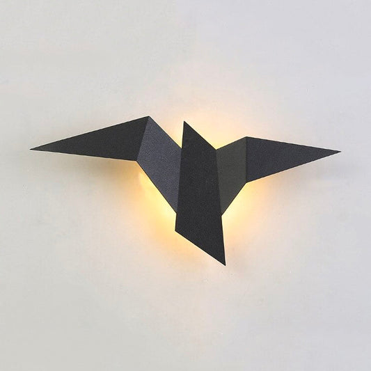 Applique de chevet Oiseaux Métal