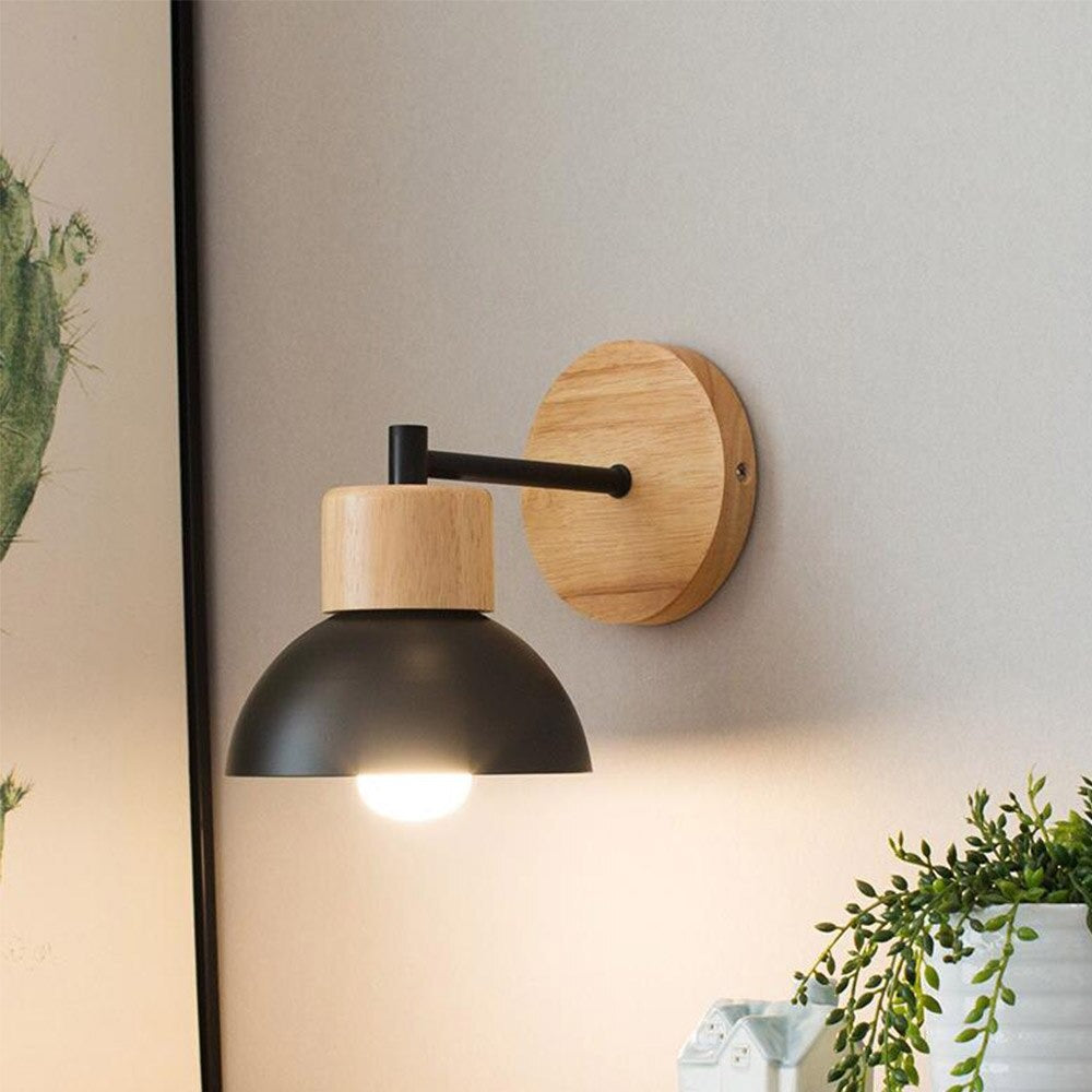 Applique rétro en bois