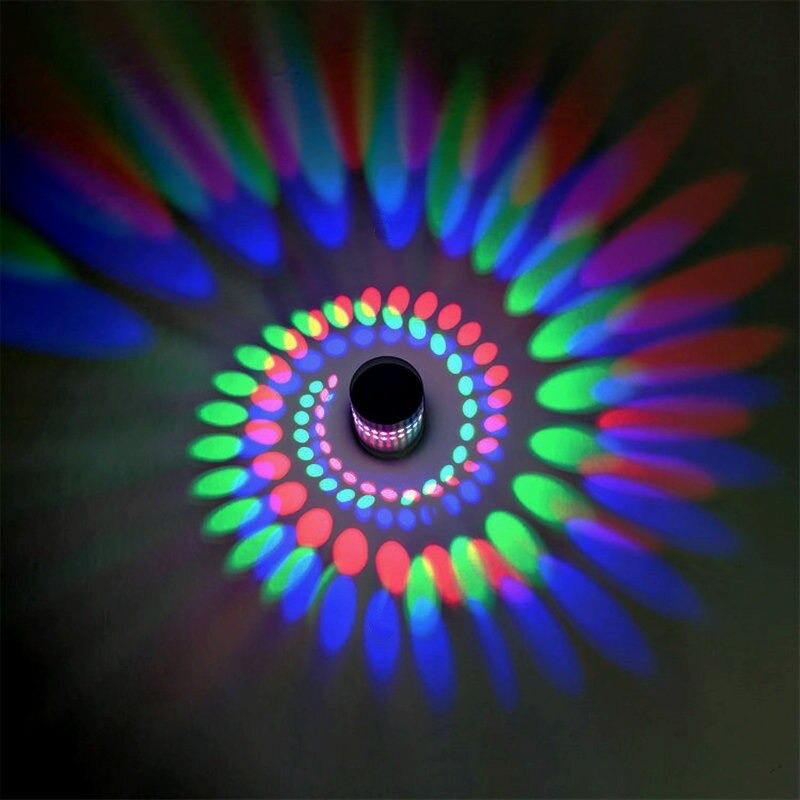 Applique lampe de table spirale